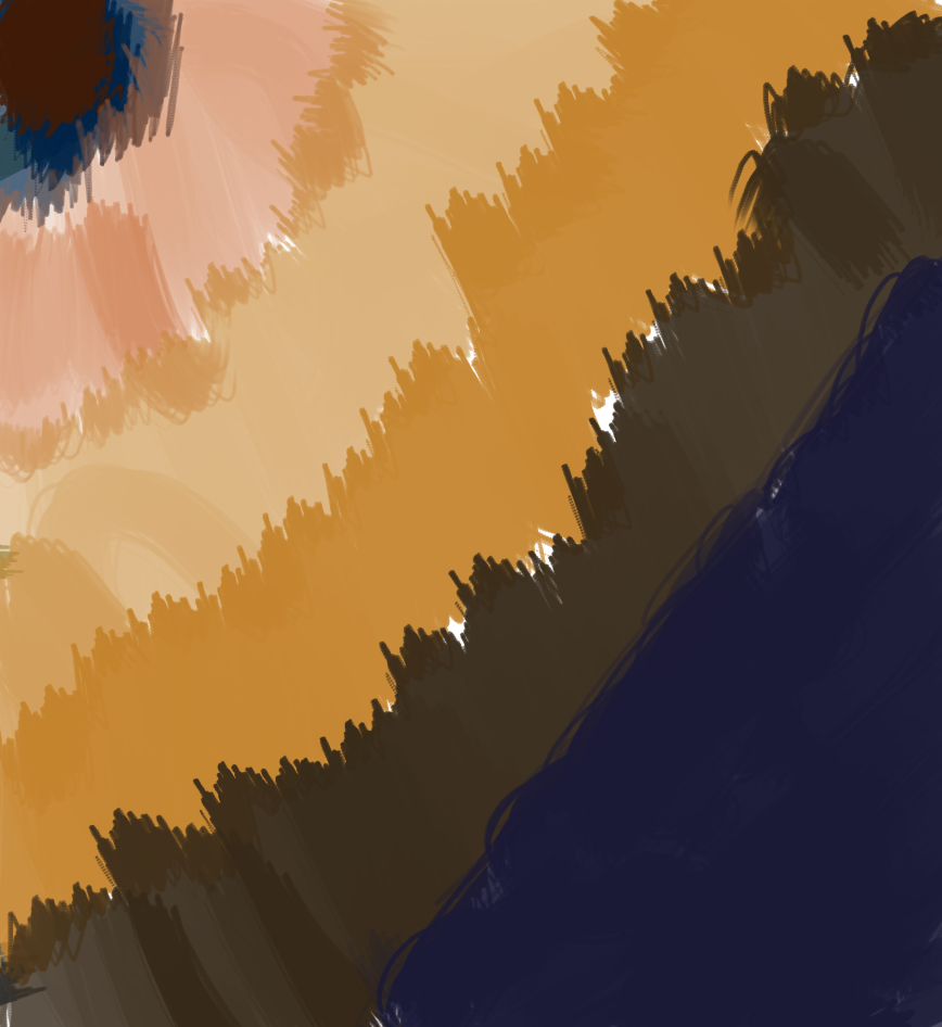 abstract alien planet