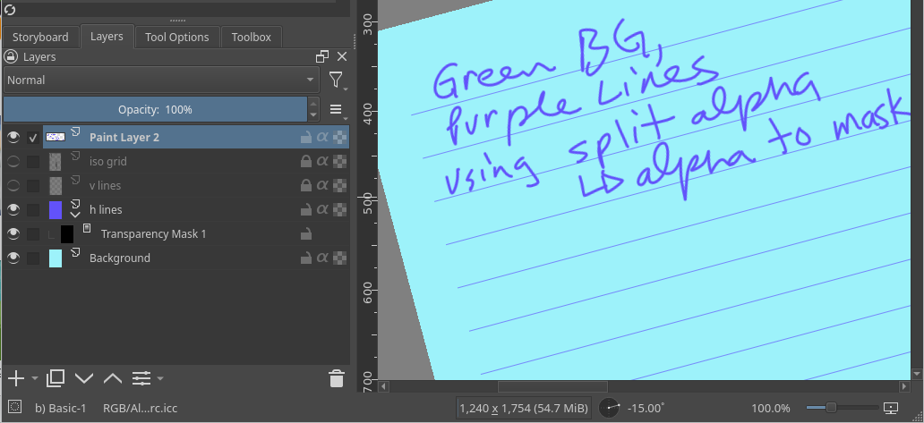 alpha to mask layers